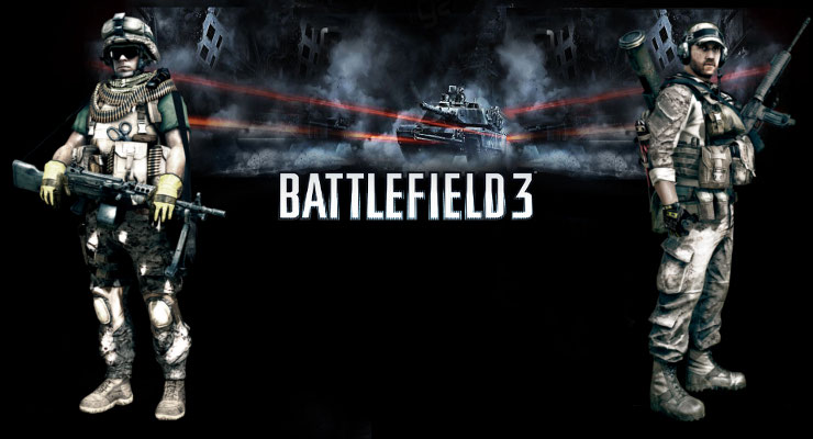 Samsung S5230 Battlefield3 wallpaper